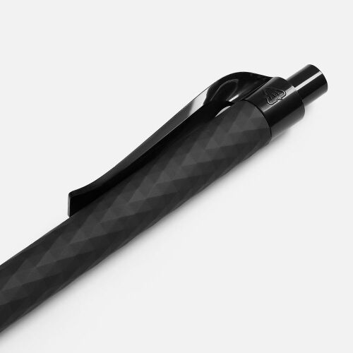 Ручка шариковая Prodir QS01 PRP-P Soft Touch, черная 5