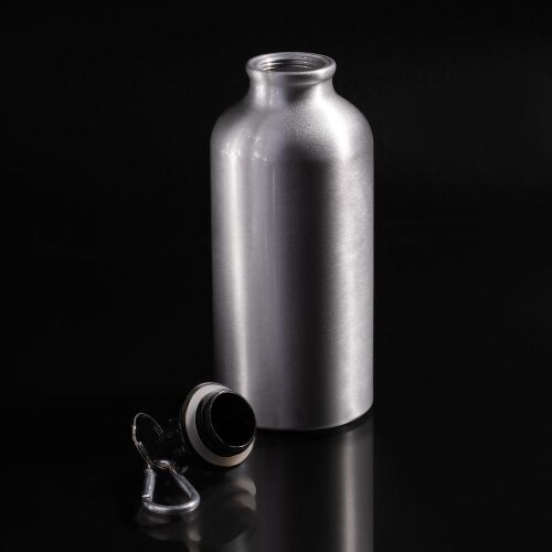 Бутылка для воды Funrun 400, серебристая 6