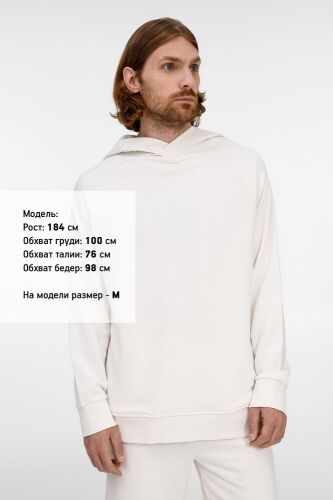 Худи унисекс H5, молочно-белое, размер XS/S 5