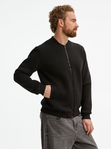 Бомбер унисекс Estado, черный, размер M 4