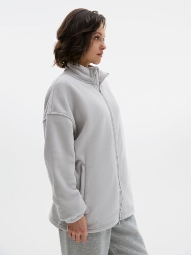 Куртка флисовая унисекс Nebo, светло-серая, размер S 3