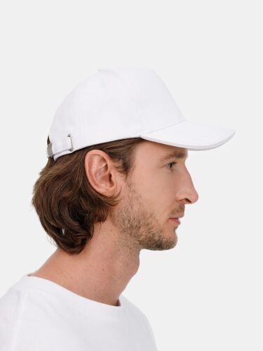 Бейсболка Classic 2.0, белая 6