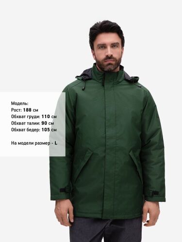 Куртка на стеганой подкладке Robyn, темно-зеленая, размер 3XL 5