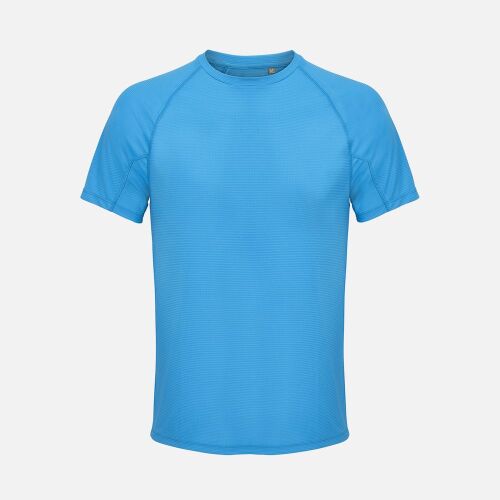 Футболка спортивная унисекс Vortex, ярко-бирюзовая, размер M 1