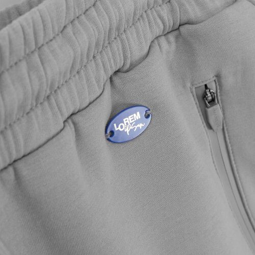 Шильдик металлический Alfa Oval, синий 5