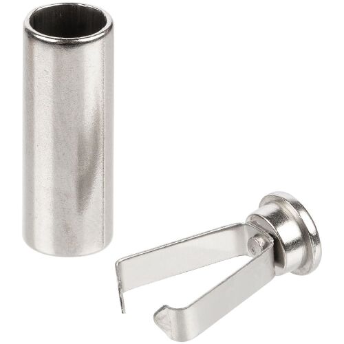 Наконечник для шнурка Nozzle, ver.2, серебристый 2 Наконечник для шнурка Nozzle, ver.2, серебристый 2