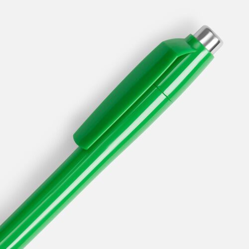 Ручка шариковая Klippa, зеленая 3