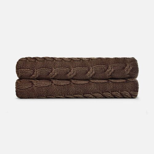 Плед Hygge, коричневый 3