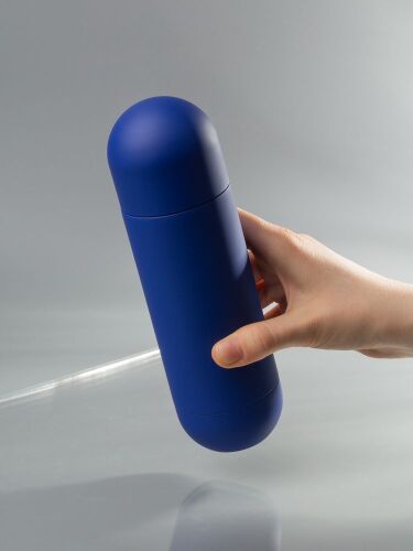 Термос Tubula Soft Touch, синий 4