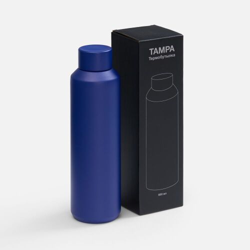 Термобутылка Tampa, синяя 5