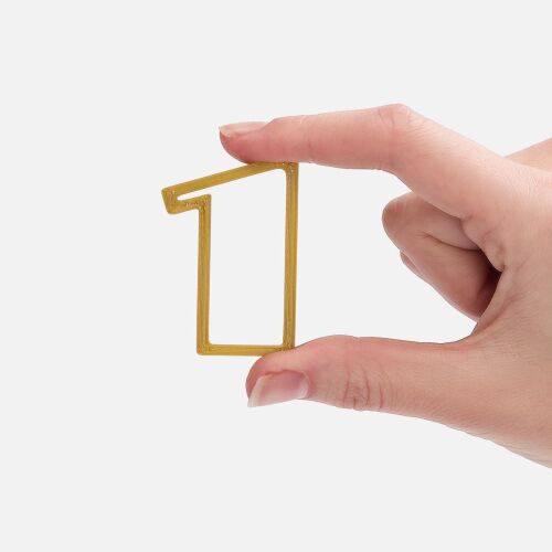 Подвеска Symbol, 3D-печать на заказ, цифра 1 2