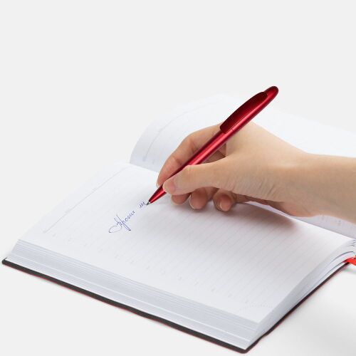 Ручка шариковая Moor Silver, ver.2, красный металлик 4