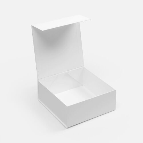 Коробка складная Quadra Fold, белая 3