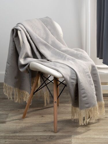 Плед «Сенеж», серый 5