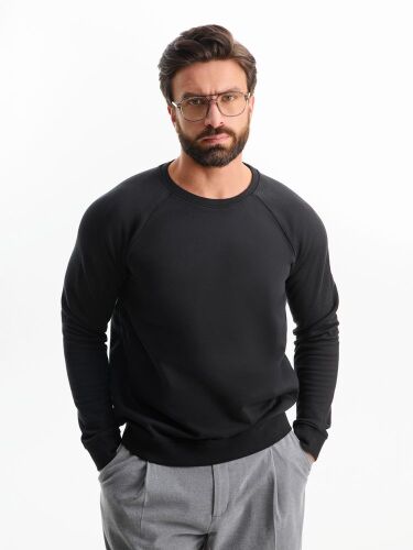 Свитшот унисекс Space, черный, размер XS 3