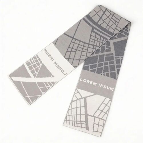 Шарф на заказ Tricksy Light, M, полушерсть 2