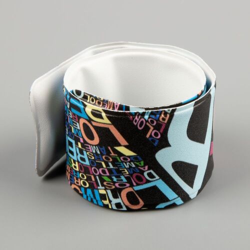 Браслет Slap с печатью на заказ 3