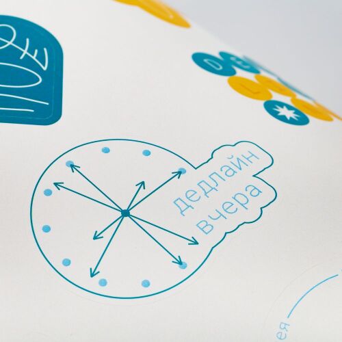 Наклейки бумажные Sticker Pack на заказ, L 4