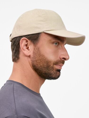 Бейсболка Berwi, бежевая 3