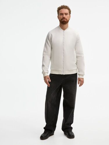 Бомбер унисекс Estado, молочно-белый, размер M 7