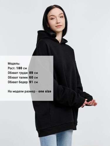 Худи Kulonga One Size, черное 3 Худи Kulonga One Size, черное 3