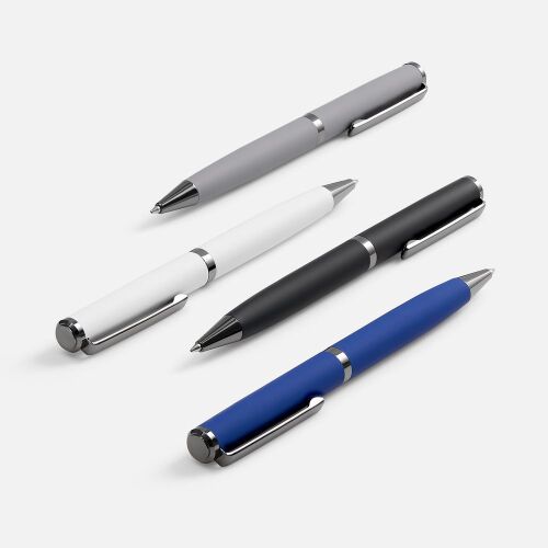 Ручка шариковая Inkish Gunmetal в футляре, синяя 7