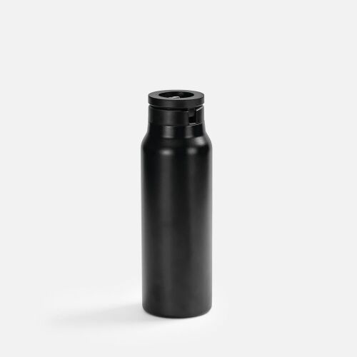 Термобутылка Magnus с магнитным держателем для телефона, черная 2