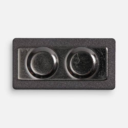 Значок Magnet Matto, серый металлик 3 Значок Magnet Matto, серый металлик 3