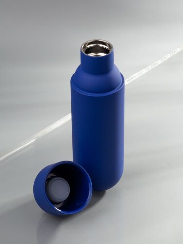 Термос Tubula Soft Touch, синий 5