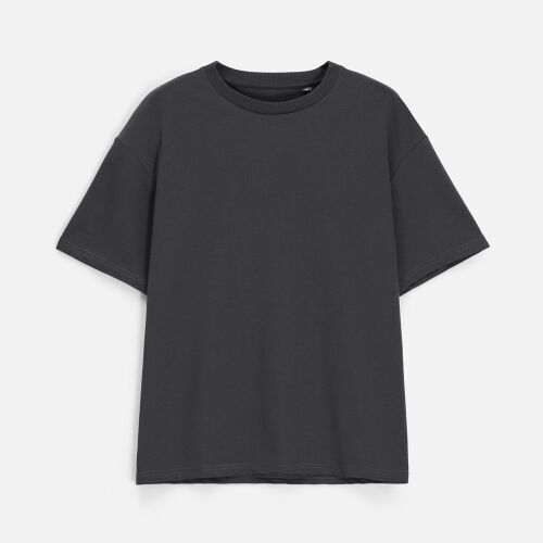 Футболка унисекс Durington, темно-серая (графит), размер XS/S 1