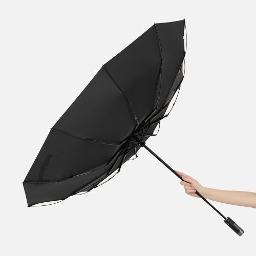 Зонт складной Regenfall, черный 7