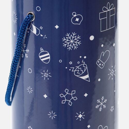 Тубус для бутылки Snowlace, синий 5 Тубус для бутылки Snowlace, синий 5