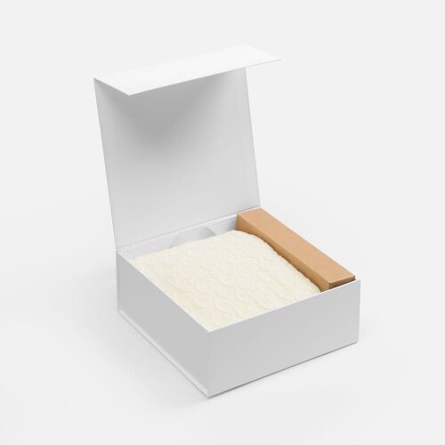 Коробка складная Quadra Fold, белая 4