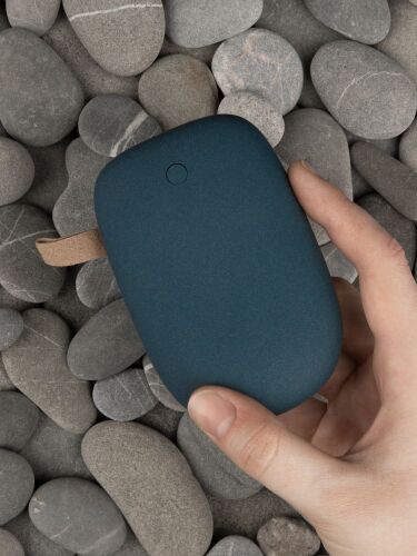 Внешний аккумулятор Pebble 7800 мАч, серо-синий 3 Внешний аккумулятор Pebble 7800 мАч, серо-синий 3