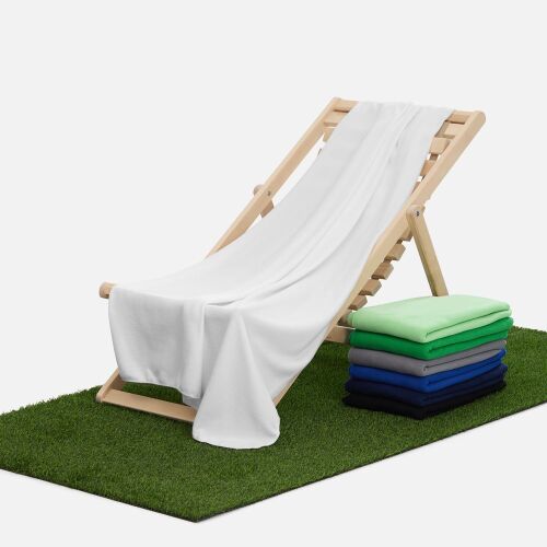 Флисовый плед Warm&Peace, белый 3