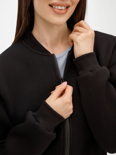 Бомбер унисекс Estado, черный, размер M 5