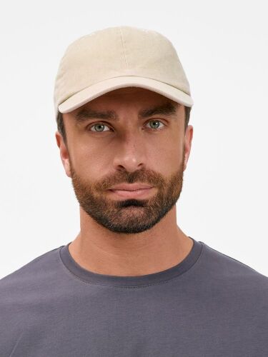 Бейсболка Berwi, бежевая 4