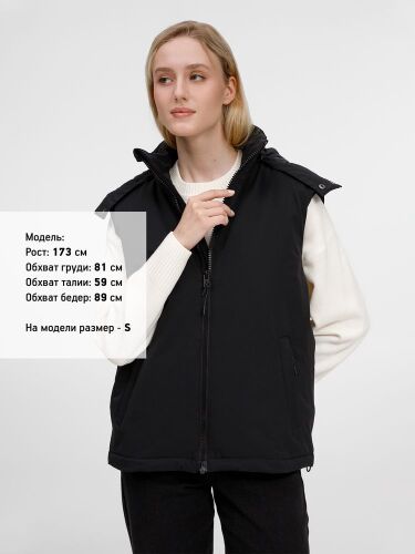 Жилет унисекс Sfera, черный, размер XXL 1 Жилет унисекс Sfera, черный, размер XXL 1
