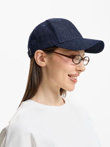 Бейсболка Denimate, темно-синяя 6