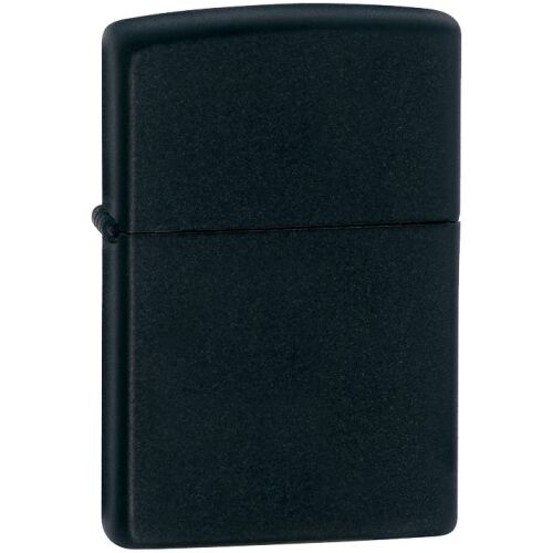 Зажигалка Zippo Classic Matte, матовая черная 1
