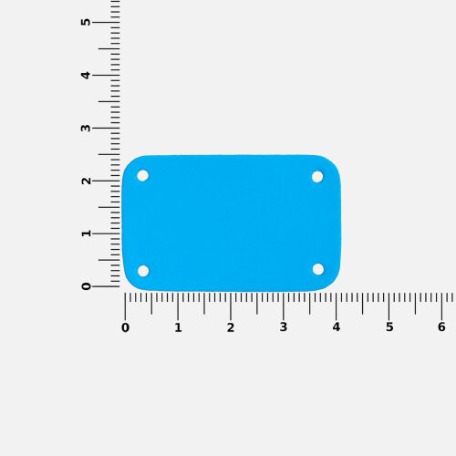 Лейбл Eta Soft Touch, S, голубой 2