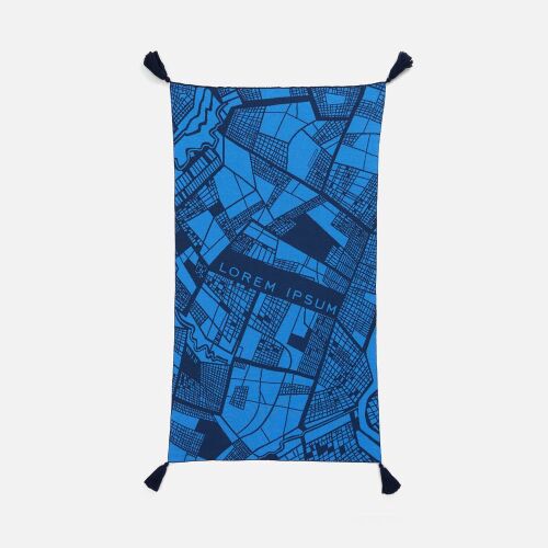 Плед на заказ Tricksy Net Light, XL, полушерсть 2