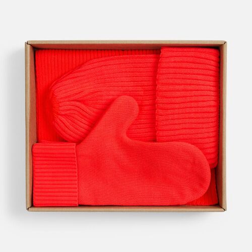 Набор Yong, ярко-красный (кармин) 3