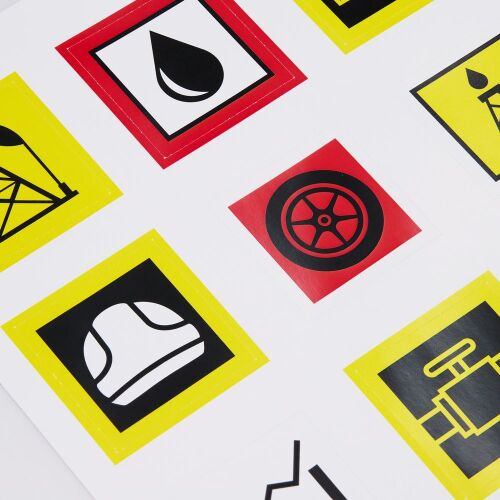 Стикерпак бумажный Industry, нефть 2