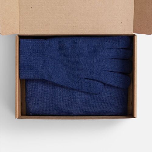 Набор Knit Warm, синий 3