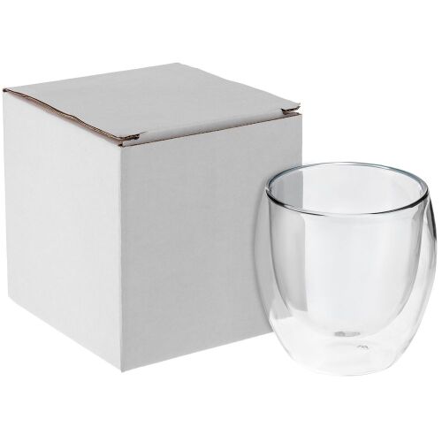 Стакан с двойными стенками Glass Bubble, бесцветный 3