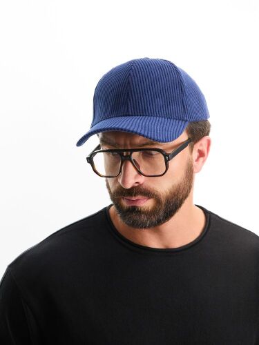 Бейсболка Soft Core, темно-синяя 7