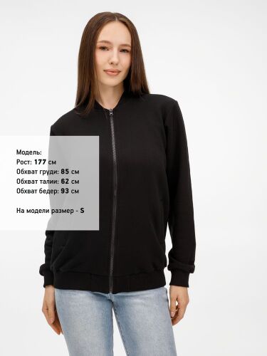 Бомбер унисекс Townie, черный, размер S 5