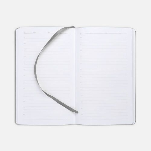 Ежедневник Nova Round, недатированный, серый 6
