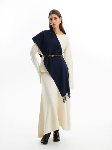 Шарф Graceful, синий 7